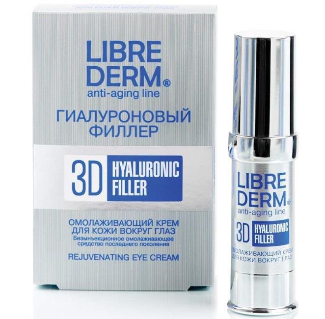 Librederm 3D Hyaluronic Filler Rejuvenating Eye Cream-bilde