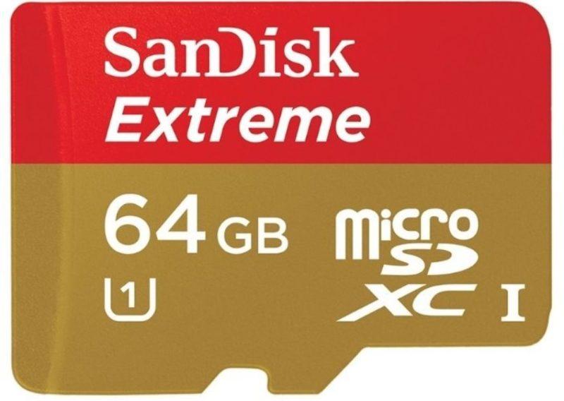 SanDisk Extreme microSDXC Classe 10 photo