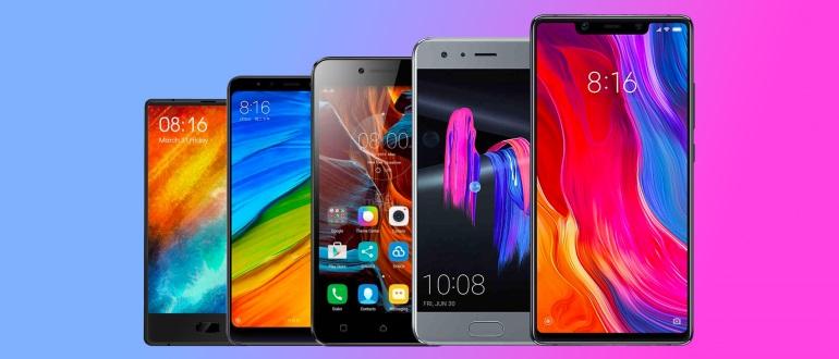 Smartphones chinois de haute qualité - choisissez le meilleur